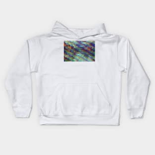 Iridescent water surface Kids Hoodie